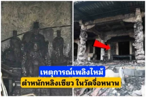 เหตุการณ์​เพลิงไหม้ตำหนักหลิงเซียว ที่วัดจื่อหนาน